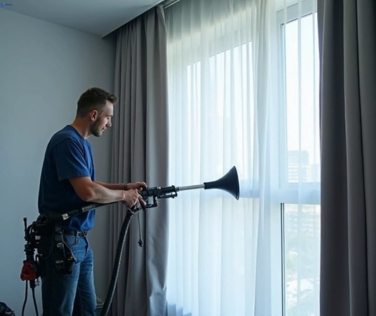 Professional curtain stain removal process equipment Matty Curtain Cleaning stanwell-tops-nsw